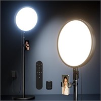 TODI Ring Light with Stand and Phone Holder Kit, 6