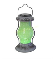 Gerson $24 Retail 10.5"H Metal & Glass Lantern,
