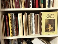 Shelf of cook books