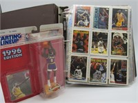 ALBUM OF BASKETBALL CARDS & 1996 S.L.U. "KOBE":