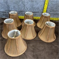 Set of 7 Small Lamp Shades