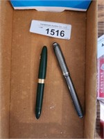 2 vintage Fountain Pen - 1 has 14K tip
