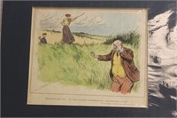 Vintage Funny Golf Print