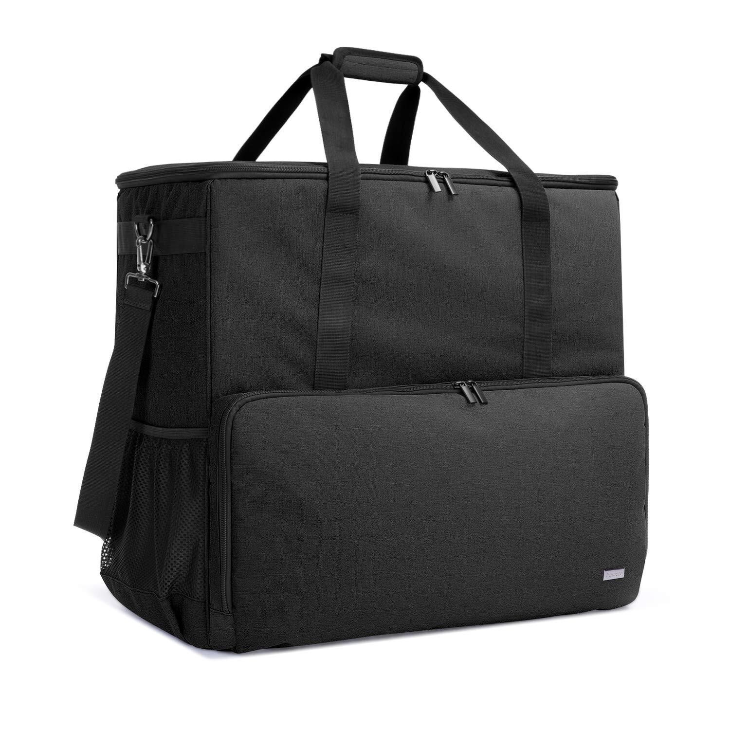 CURMIO Desktop Computer Travel Bag, Carrying Case
