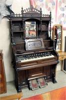 Victorian Pump Organ: