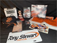 Tony Stewart Bobble Head, Hat, 1:64 Car, & More