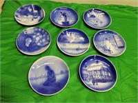 (8) Desiree Denmark Collector Plates