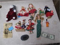 Vintage Doll Lot - 1966 Indonesia Marked Barbie &