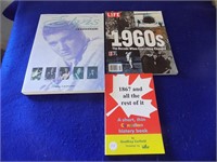 Lot of 3 Books-Elvis Anthology Vol 1, Life 1960's