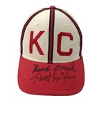 Buck O'Neil KC Signed Hat