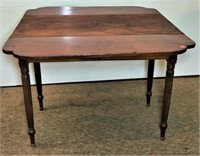 Mid Century Drop Leaf Table with Column