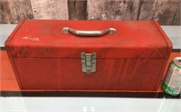 Kennedy metal tool box 19"x7.5"x7"