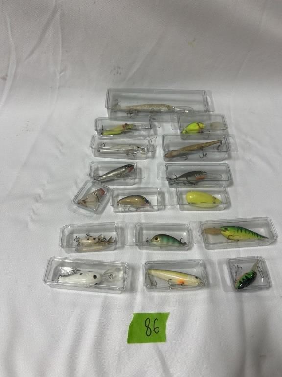 Fishing Lures-Poles-Supplies- Online Only Auction