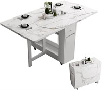 $389  FUNROLUX Folding Dining Table with 2 Drawers