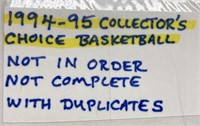 1994-95 Collector's Choice Basketball Cards