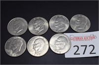 (7) Eisenhower Dollars