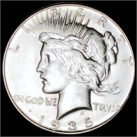 1935 Silver Peace Dollar UNCIRCULATED