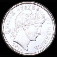 1911-D Barber Silver Dime UNCIRCULATED