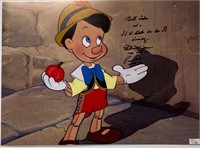 Autograph Pinocchio Dickie Jones Poster