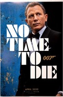 Autograph James Bond No Time To Die Poster