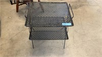 Vintage Metal End Table/Chair/Lamp