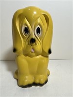 Vintage 60’s Chalkware dog bank carnival prize