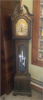Tempus Fugit Grandfather Clock,14" x 9" x 6'