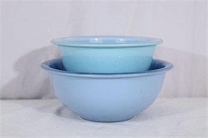 Pyrex Powder Blue nesting Bowls