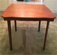 Stakmore Wooden Table with Folding Legs