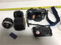 Lot of Cameras, lenses and Accessories