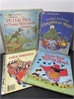 Vintage Little Golden 4 Book Lot!