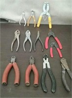 Box 12 Pairs Pliers, Assorted Types