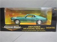 American Muscle 1969 Mustang Mach 1 1/18 Diecast