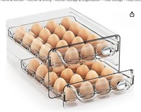 Egg Storage for Fridge,2 Layer Fresh