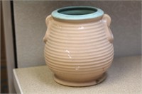 Coors Bee Hives Pottery Vase