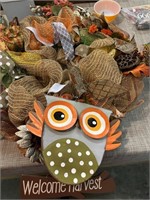 Welcome harvest wall decor