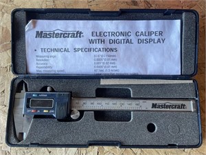 Mastercraft Electronic Caliper with Digital