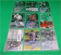 9x Hockey Autograph Hockey Cards Niinima Barker ++