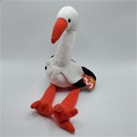 Ty Beanie Baby "Stilts the Stork" Beanie