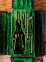 Antique Drafting Set