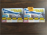 (2) 100-pc Powers Tapper+ 1-3/4" x 1/4"    2507SD