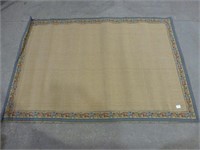 Rectangle Rug with Flower Trim 48" x 70"