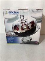 Anchor Hocking Canton Cake Set, New