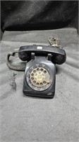 Western Electric Black Rotary Dial Phone