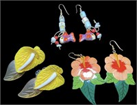 Handmade Tropical Earrings