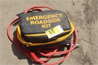 jumper cables & emergency road kit