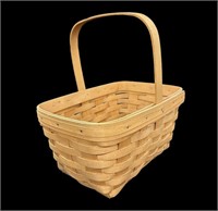 5 x 7.5 x 11” Handwoven Longaberger Spring Basket