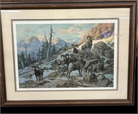 29 x 36 “ Evening Solitude Bighorn by Harry C