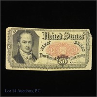 1874-1876 50-Cent Crawford Fractional Currency