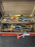 Tool box of Screwdrivers